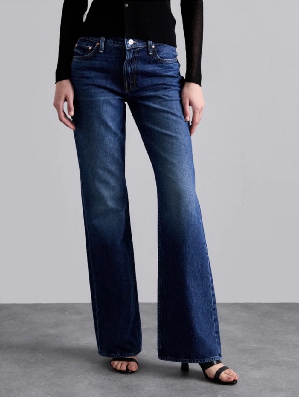 MOTHER Superior The Bookie Heel Jean Size 26